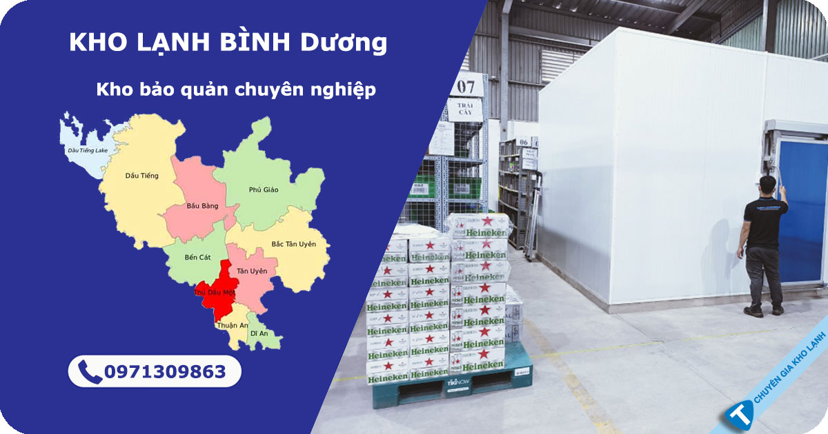 Dịch vụ thiết kế kho lạnh tại Bình Dương 12 Kho lạnh Bình Dương