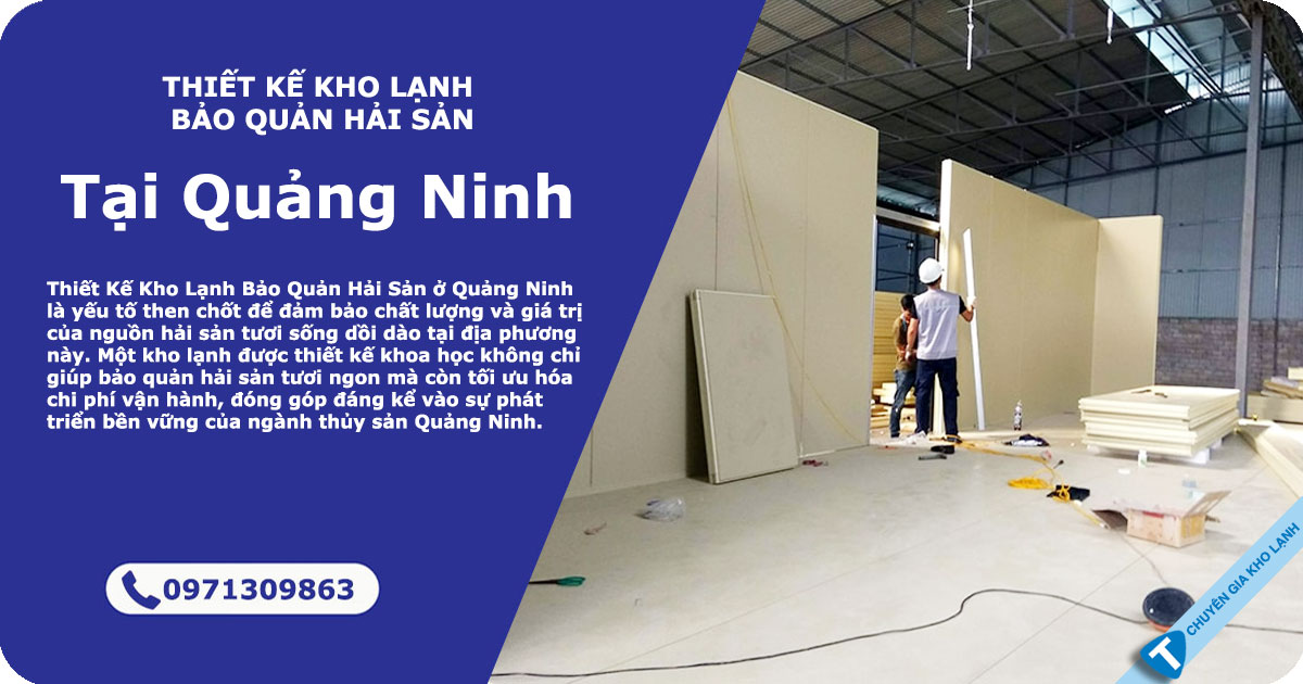 Thiết kế Kho Lạnh Bảo Quản Hải Sản Tại Quảng Ninh 14 Thiết kế kho lạnh bảo quản hải sản ở Quảng Ninh